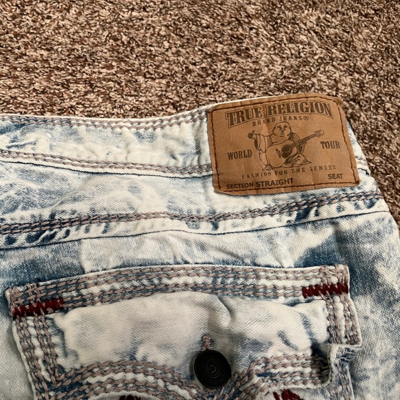 VINTAGE y2k DOUBLE STITCH TRUE RELIGION JEANS - Picture 6 of 6